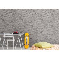 AS 388162 Tapeten A.S Creation Farbe Hellgrau Beige Silber  Elements II Vliestapete