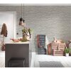 AS 707116 Tapeten A.S Creation Farbe Grau Weiß   Elements II Vinyltapete