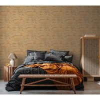 AS 374151 Tapeten A.S Creation Farbe Gelb orange Grau Blau Elements II Vinyltapete