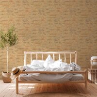 AS 374151 Tapeten A.S Creation Farbe Gelb orange Grau Blau Elements II Vinyltapete
