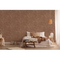 AS 377471 Tapeten A.S Creation Farbe Braun orange   Elements II Vinyltapete