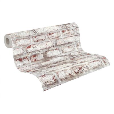 AS 362801 Tapeten A.S Creation Farbe Weiß Braun Grau  Elements II Vinyltapete