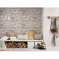 AS 362801 Tapeten A.S Creation Farbe Weiß Braun Grau  Elements II Vinyltapete