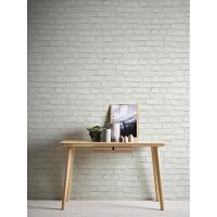AS 374142 Tapeten A.S Creation Farbe Weiß Grau   Elements II Vinyltapete