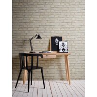 AS 374141 Tapeten A.S Creation Farbe Grau Weiß   Elements II Vinyltapete