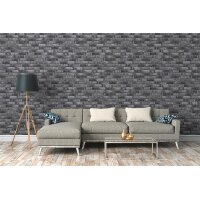 AS 388124 Tapeten A.S Creation Farbe Grau Anthrazit   Elements II Satintapete