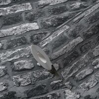 AS 362812 Tapeten A.S Creation Farbe Grau Schwarz   Elements II Vinyltapete