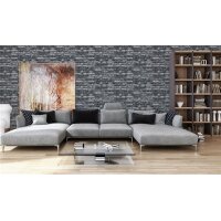 AS 362812 Tapeten A.S Creation Farbe Grau Schwarz   Elements II Vinyltapete