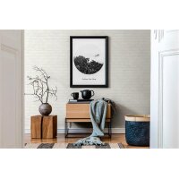 AS 907851 Tapeten A.S Creation Farbe Weiß Silber   Elements II Vinyltapete