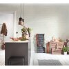 AS 907851 Tapeten A.S Creation Farbe Weiß Silber   Elements II Vinyltapete
