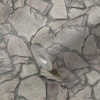 AS 389336 Tapeten A.S Creation Farbe Grau Grau   Elements II Satintapete