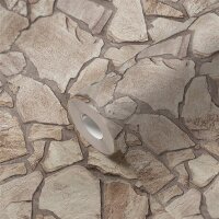 AS 389343 Tapeten A.S Creation Farbe Braun Grau Beige  Elements II Satintapete