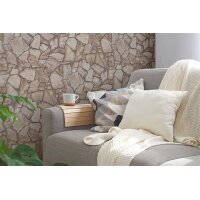 AS 389343 Tapeten A.S Creation Farbe Braun Grau Beige  Elements II Satintapete