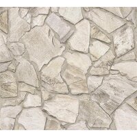 AS 389312 Tapeten A.S Creation Farbe Beige Grau Braun  Elements II Satintapete