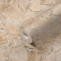 AS 389329 Tapeten A.S Creation Farbe Beige Braun   Elements II Satintapete