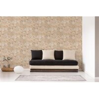 AS 389329 Tapeten A.S Creation Farbe Beige Braun   Elements II Satintapete
