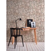 AS 927323 Tapeten A.S Creation Farbe Beige Grau Braun  Elements II Vinyltapete
