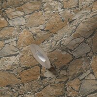 AS 958631 Tapeten A.S Creation Farbe Braun Beige Schwarz  Elements II Vinyltapete