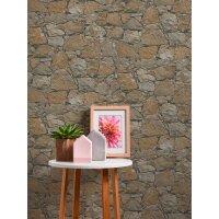 AS 958631 Tapeten A.S Creation Farbe Braun Beige Schwarz  Elements II Vinyltapete