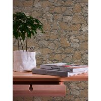 AS 958631 Tapeten A.S Creation Farbe Braun Beige Schwarz  Elements II Vinyltapete