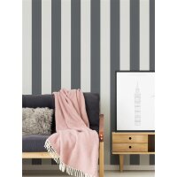 AS 179050 Tapeten A.S Creation Farbe Schwarz Weiß    Pure Elegance Vliestapete