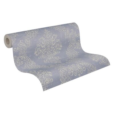 AS 397652 Tapeten A.S Creation Farbe Violett     Pure Elegance Profiltapete