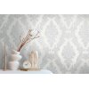 AS 397655 Tapeten A.S Creation Farbe Weiß Grau    Pure Elegance Profiltapete
