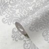 AS 397655 Tapeten A.S Creation Farbe Weiß Grau    Pure Elegance Profiltapete