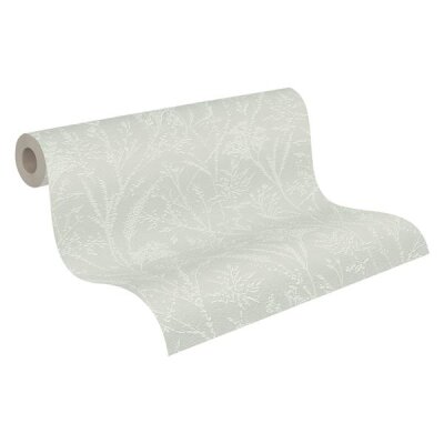 AS 397662 Tapeten A.S Creation Farbe Grün Hellgrün Weiß   Pure Elegance Profiltapete