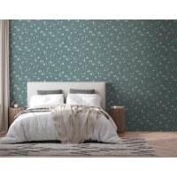 AS 397683 Tapeten A.S Creation Farbe Grün Silber    Pure Elegance Profiltapete