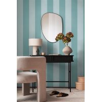 AS 397928 Tapeten A.S Creation Farbe Blau Türkis    Pure Elegance Profiltapete