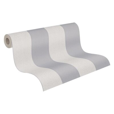 AS 397935 Tapeten A.S Creation Farbe Grau Hellgrau    Pure Elegance Profiltapete