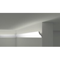 NMC IL13 Wallstyl  Zierprofile Deckenleisten / Lichtleisten  indirekte Beleuchtung 80 mm x 52 mm