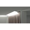 NMC IL18 Wallstyl Deckenleisten / Lichtleisten für   indirekte Beleuchtung  90 mm x 121 mm