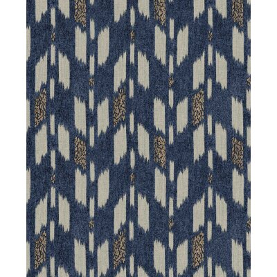 340245 Tapeten Eijffinger Farbe blau, beige, sand SOLANGE Vliestapete