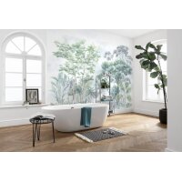 P251-VD3 Tapeten Komar Pure 2 Pride Woods Farbe Grün Vlies Fototapete