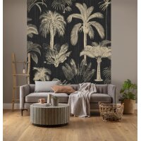 P253-VD2 Tapeten Komar Pure 2 En Detail Farbe Beige,Schwarz Vlies Fototapete