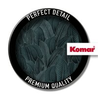 P254-VD3 Tapeten Komar Pure 2 Bain de Feuilles Farbe Blau,Grün Vlies Fototapete