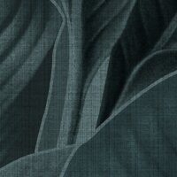 P254-VD3 Tapeten Komar Pure 2 Bain de Feuilles Farbe Blau,Grün Vlies Fototapete