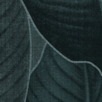 P254-VD3 Tapeten Komar Pure 2 Bain de Feuilles Farbe Blau,Grün Vlies Fototapete