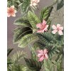 P256-VD2 Tapeten Komar Pure 2 Large Bloomed Farbe Beige,Grün Vlies Fototapete
