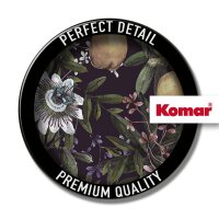 P257-VD3 Tapeten Komar Pure 2 Mezzanotte Farbe Gelb,Grün,Schwarz Vlies Fototapete