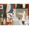 P258-VD4 Tapeten Komar Pure 2 Tribal Tiles Farbe Bunt Vlies Fototapete