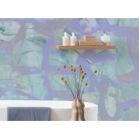 P259-VD4 Tapeten Komar Pure 2 Opal Waters Farbe Lila,Blau Vlies Fototapete