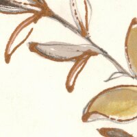 P267-VD2 Tapeten Komar Pure 2 Vintage Chrysanthemum Farbe Beige,Gold Vlies Fototapete