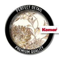 P267-VD2 Tapeten Komar Pure 2 Vintage Chrysanthemum Farbe Beige,Gold Vlies Fototapete