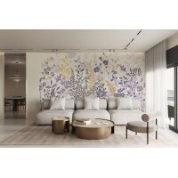 P276-VD4 Tapeten Komar Pure 2 Bloomique Farbe Lila Vlies...