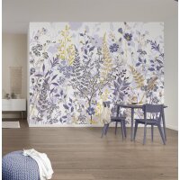 P276-VD4 Tapeten Komar Pure 2 Bloomique Farbe Lila Vlies Fototapete