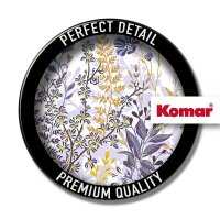 P276-VD4 Tapeten Komar Pure 2 Bloomique Farbe Lila Vlies Fototapete