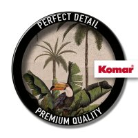 P279-VD4 Tapeten Komar Pure 2 Tiger Jungle Farbe Grün Vlies Fototapete